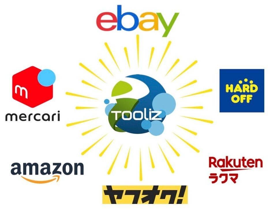 eBay管理ツールToolizは多くのサイトに対応